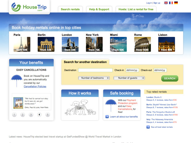 Housetrip Screenshot